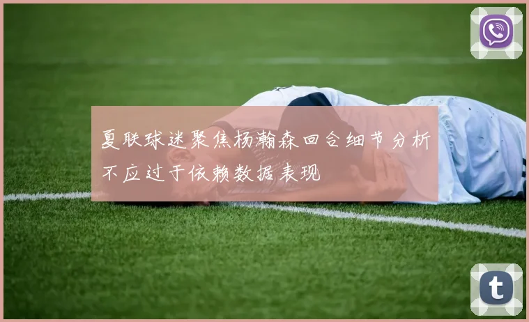 夏联球迷聚焦杨瀚森回合细节分析不应过于依赖数据表现